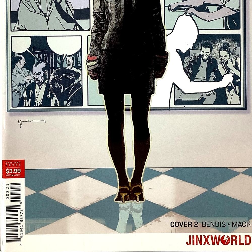 Cover #2 (of 6) Variant Comic Book 2018 - DC Jinxworld, NM 9.4, NM 9.4